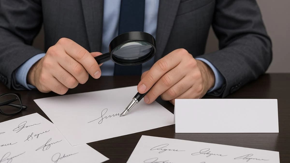 Perito Judicial Grafotécnico: O que é e como atua no sistema judiciário