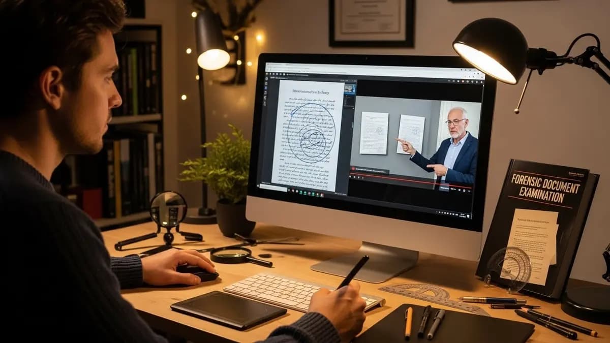 Curso de Documentoscopia e Grafoscopia