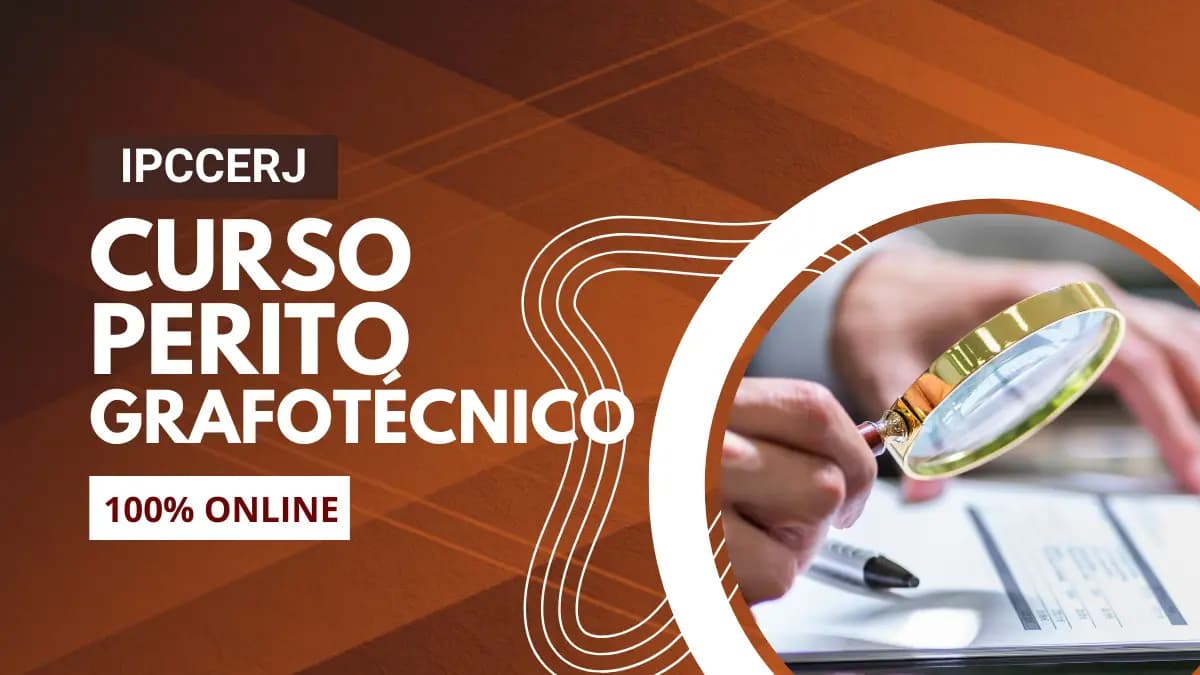 Curso de Perito Grafotécnico Instituto de Perícias Judiciais