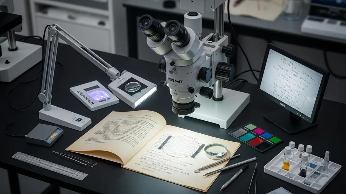 Equipamentos para Documentoscopia