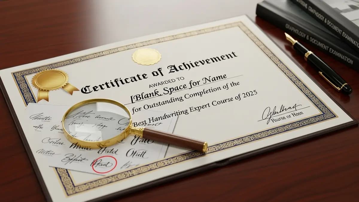 Qual o Melhor Curso de Perito Grafotécnico de 2025 [CERTIFICADO]